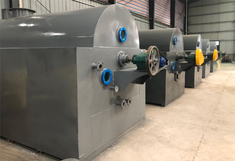 炉膛一体动物油熬练直烧锅